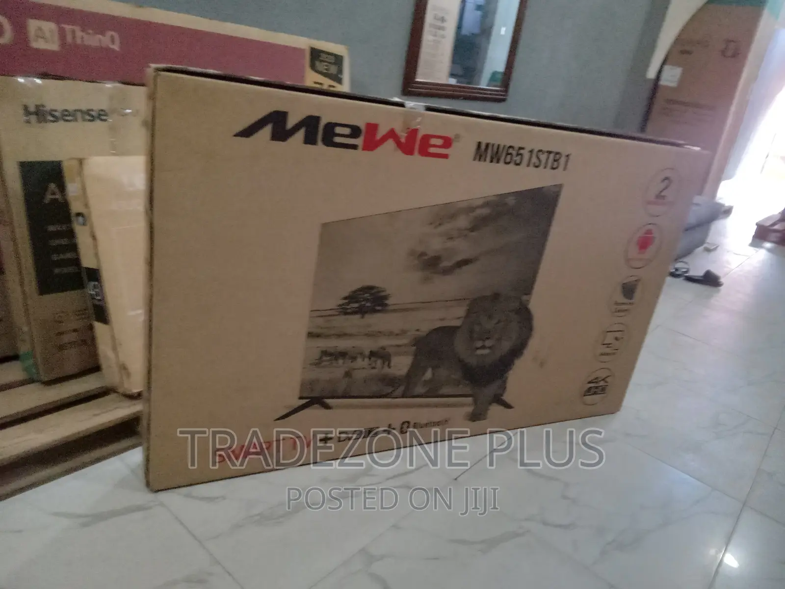 Affordable 65'' Mewe Smart TV With Youtube+Netflix