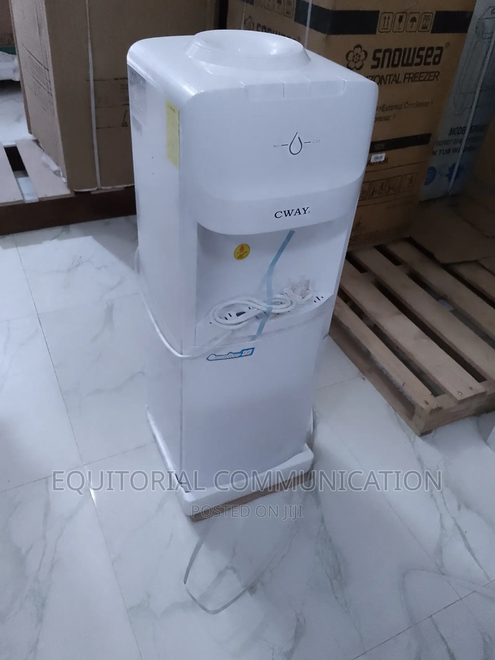 Cway Water Dispenser With Storage Cabient