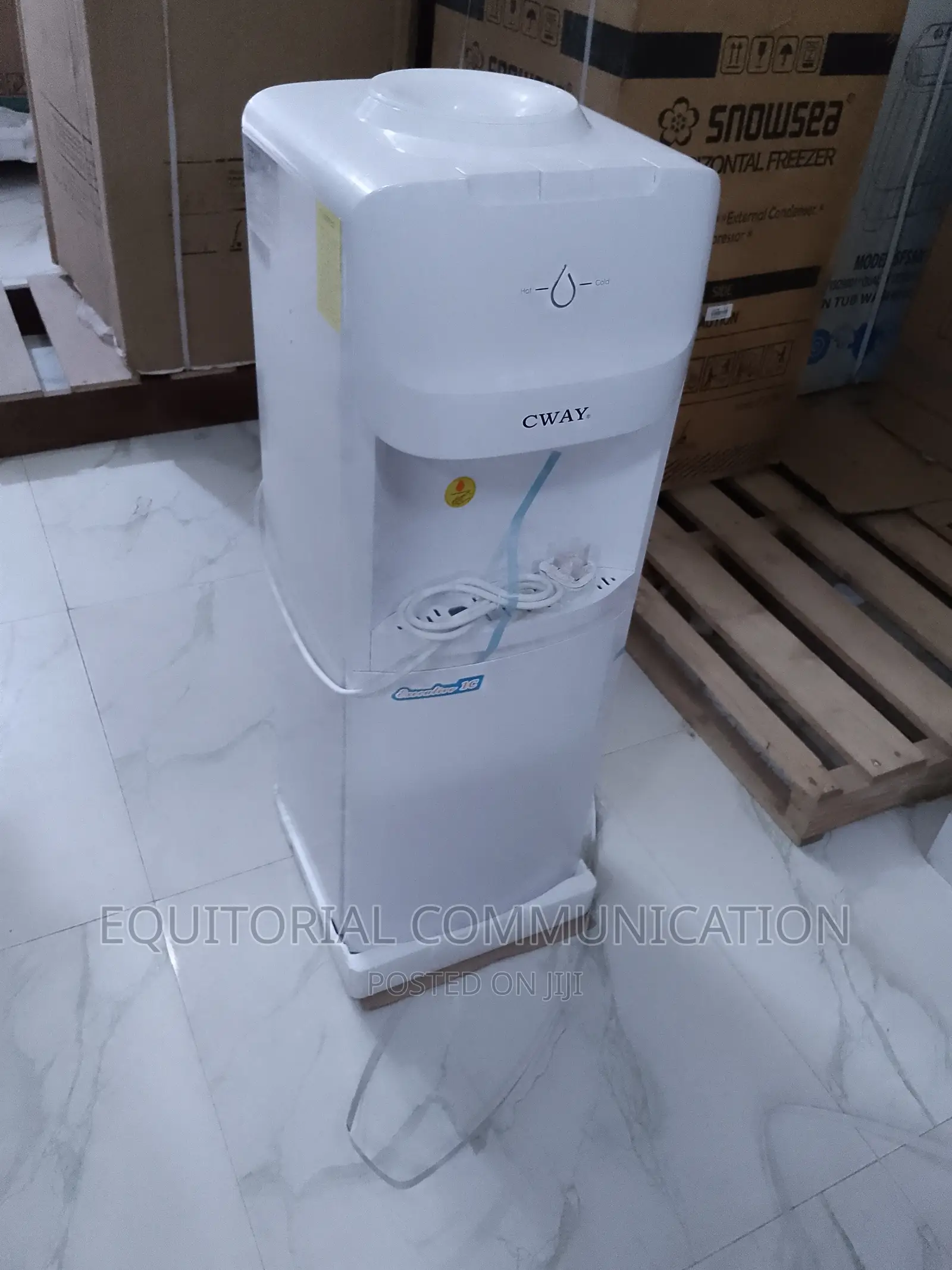 Cway Water Dispenser With Storage Cabient