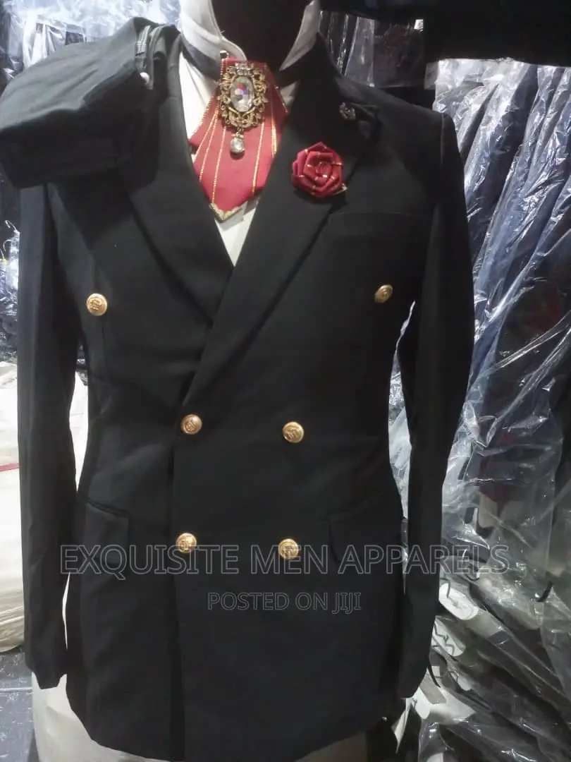Quality Double Breasted Men’S Suit
