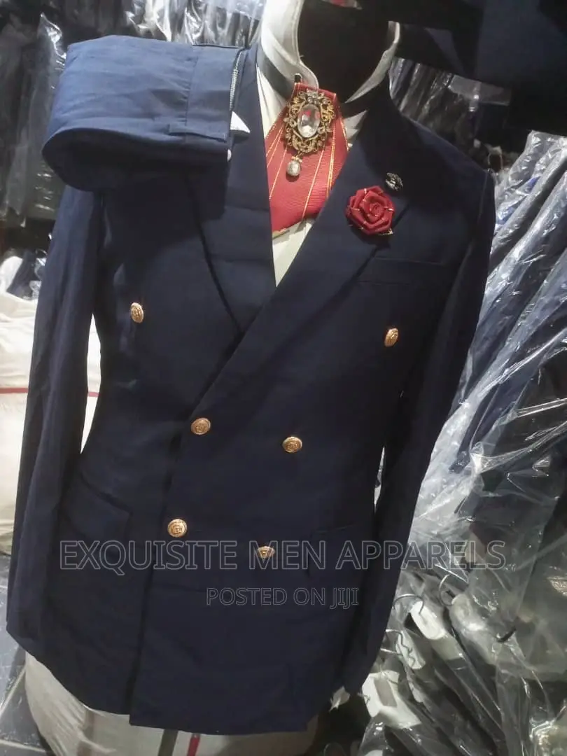 Quality Double Breasted Men’S Suit