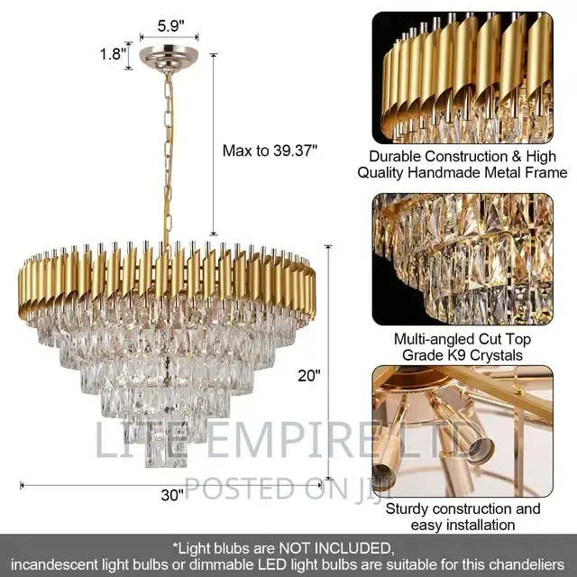 Crystal Chandelier LED