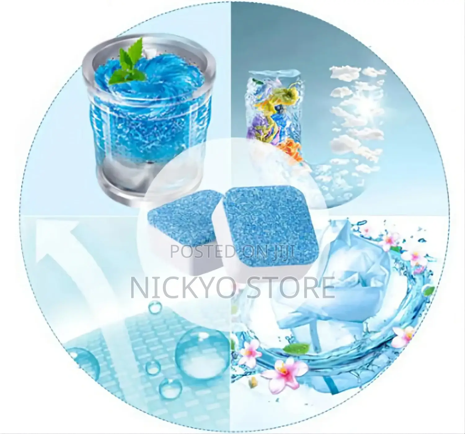 12pcs Washing Machine Cleaner Descaler Powerful Formula