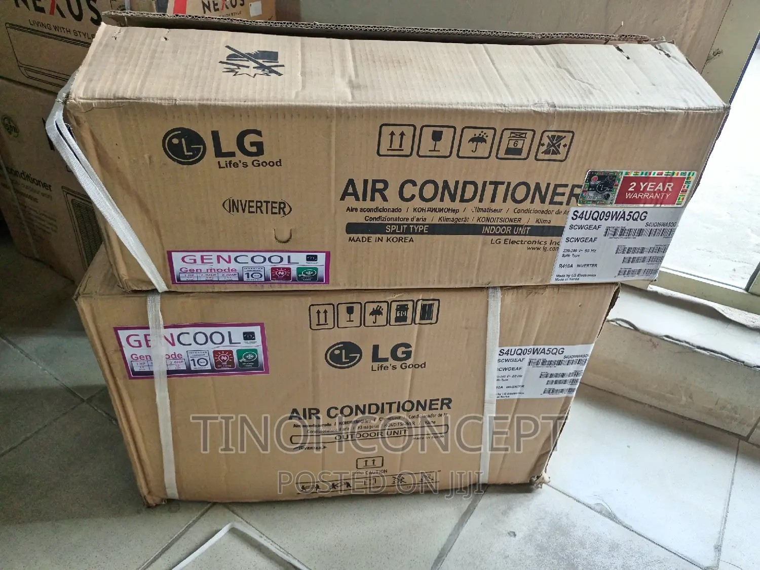 LG Daul Inverter AC 1 HP 70% Energy Saving