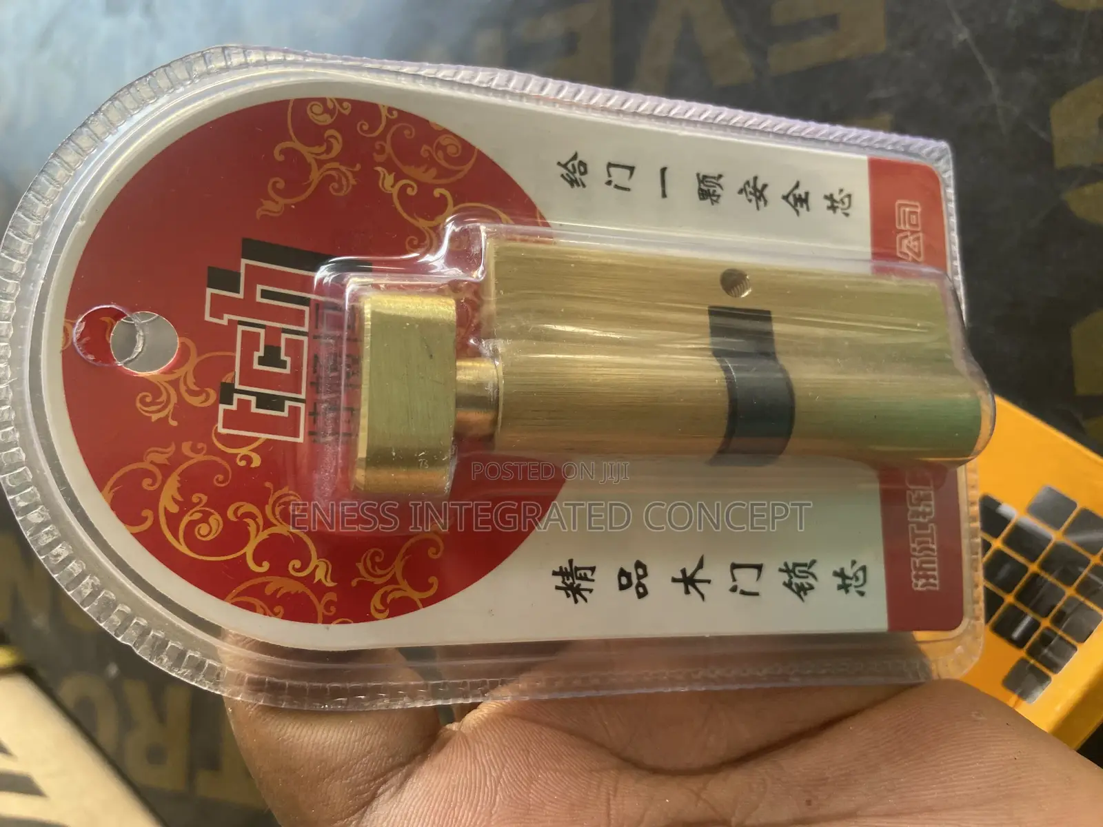 Original Brass Single Euro Thumbturn / Toilet Cylinder Lock