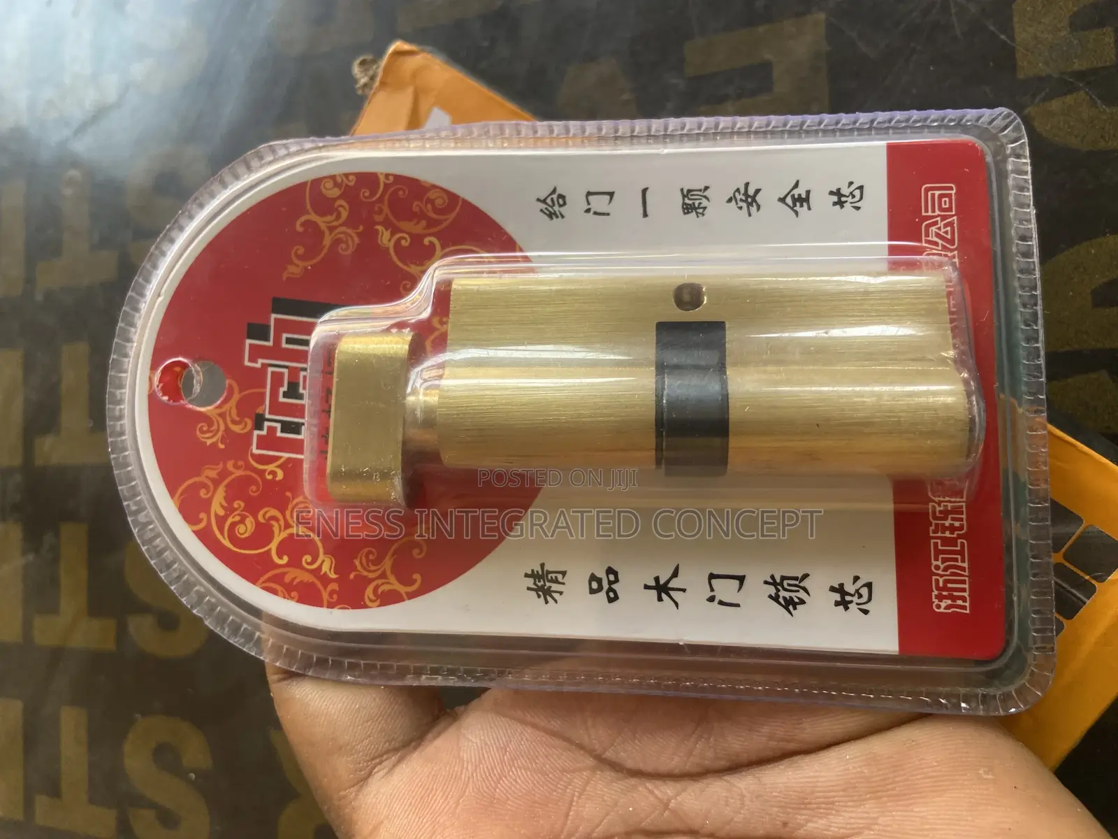 Original Brass Single Euro Thumbturn / Toilet Cylinder Lock