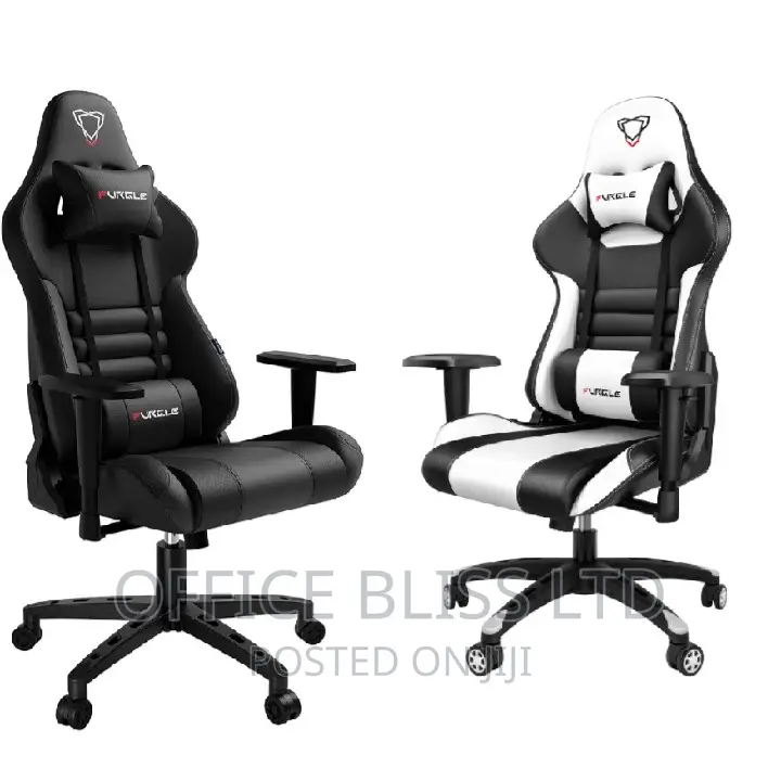 High Back Ergonomic Computer Gaming Chair With Footrest