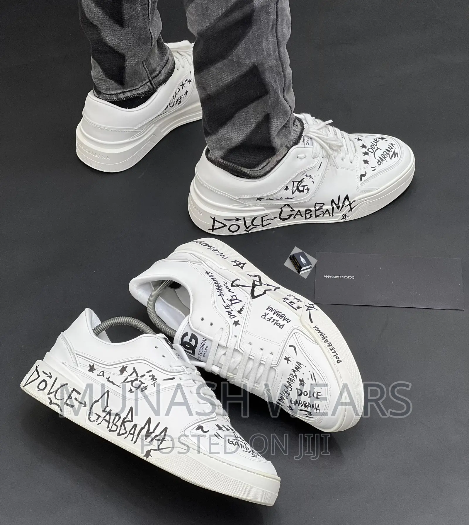 Luxury Original Leather D G Sneakers
