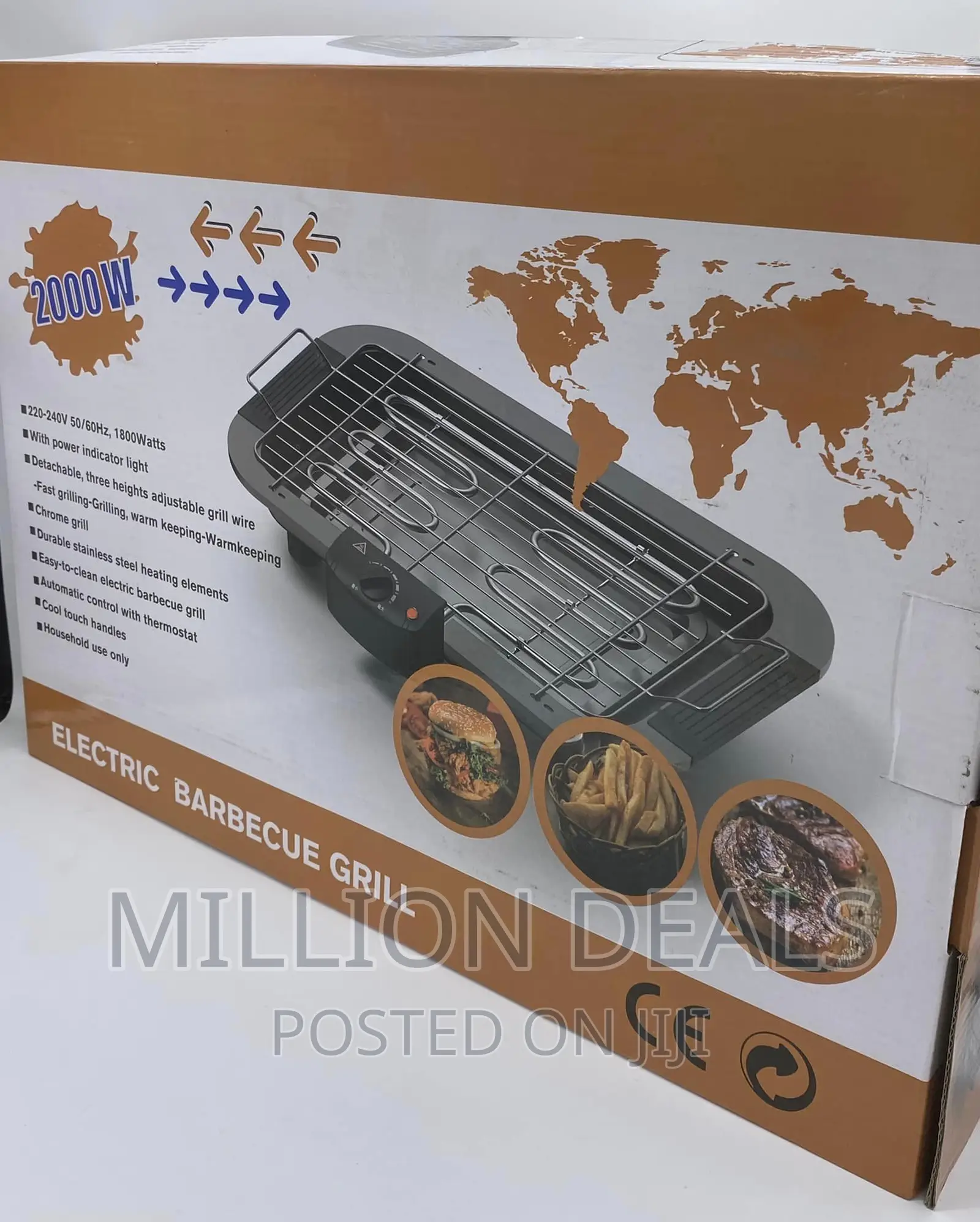 Portable Electric Barbecue Grill