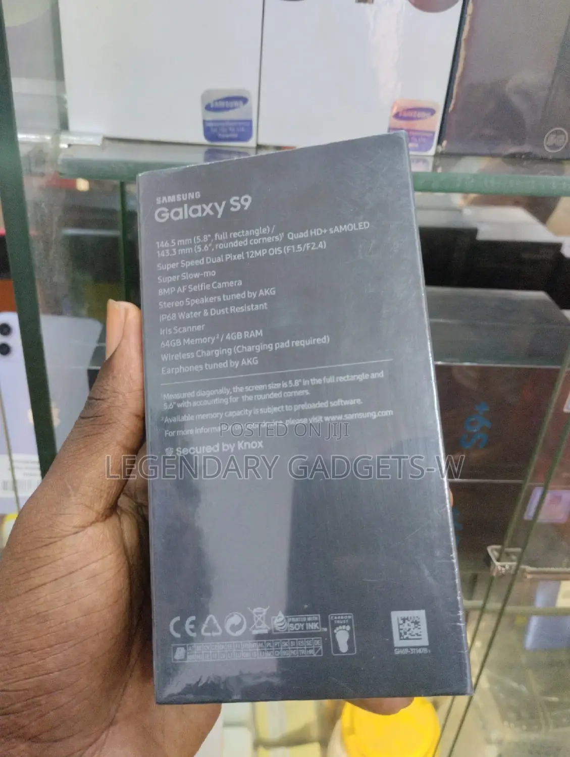 New Samsung Galaxy S9 64 GB Black