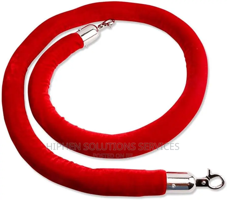 Red Carpet Velvet Stanchion Ropes