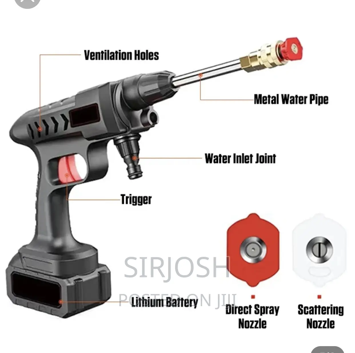 Car Pressure Washing Gun Machine