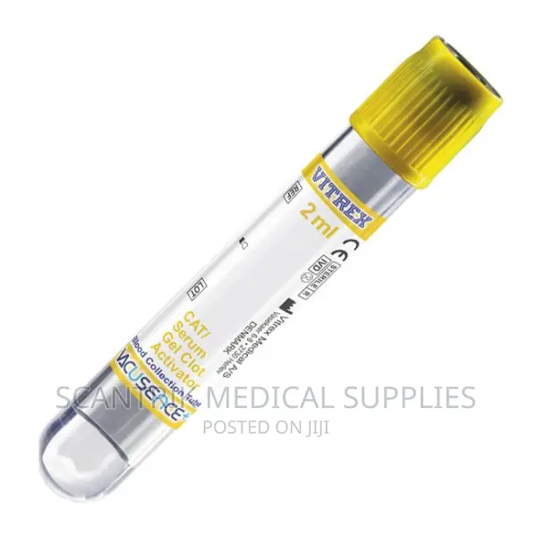 Gel and Clot Activator Tube