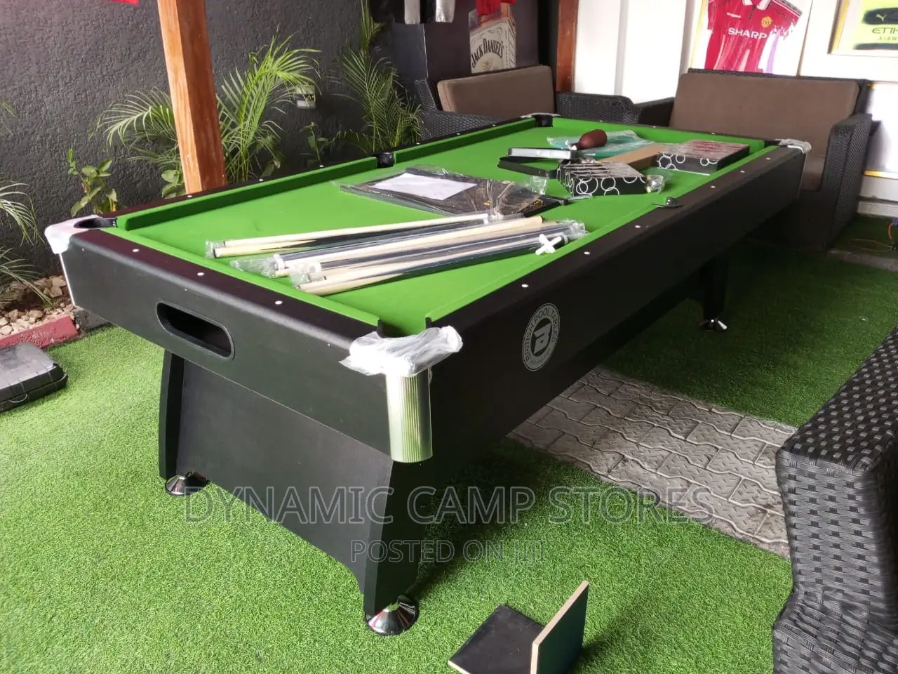 British Pool Table 7ft/8ft