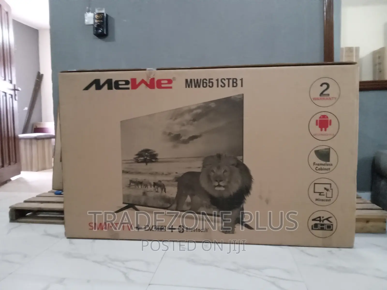 Original Mewe 65'' Smart Tv+Youtube+Netflix