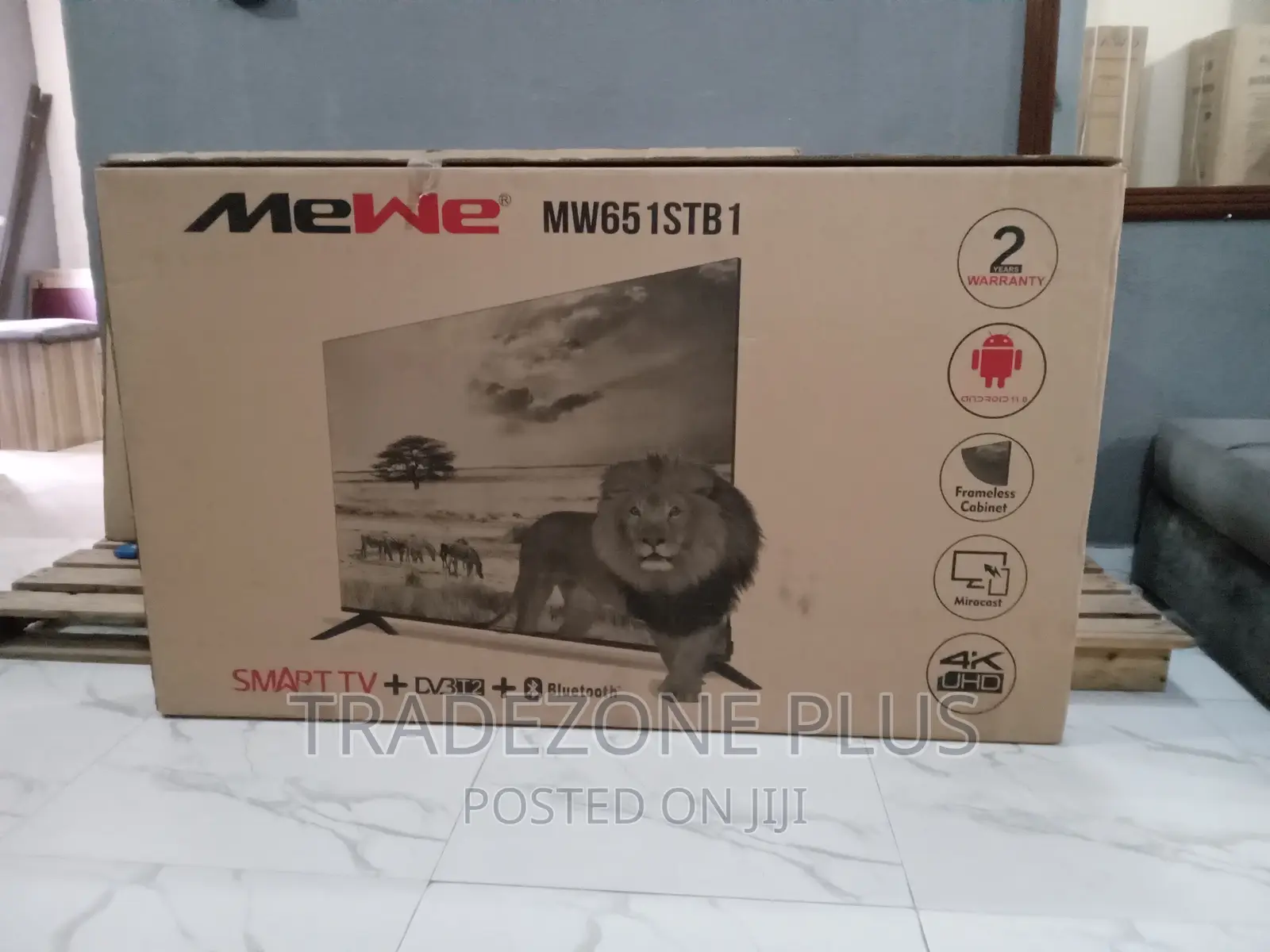 Original Mewe 65'' Smart Tv+Youtube+Netflix