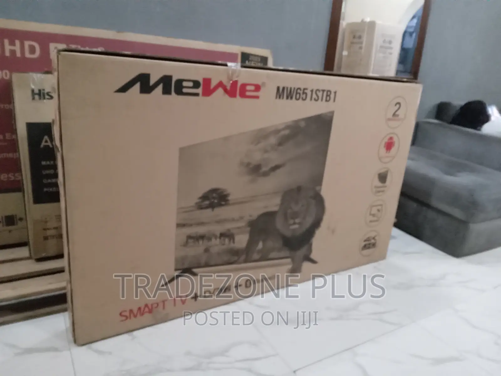Original Mewe 65'' Smart Tv+Bluetooth+Netflix