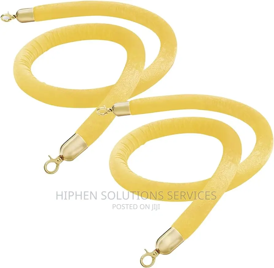 Stanchion Hanging Ropes With Hooks