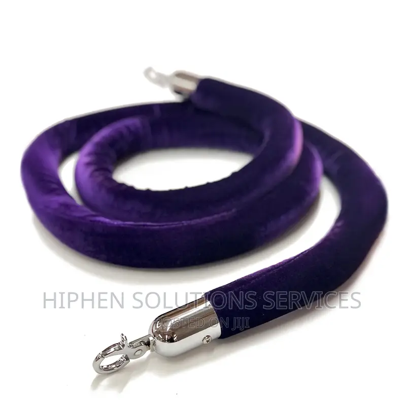 Ropes Crowd Control Stanchion Ropes Fit For Movie Theaters