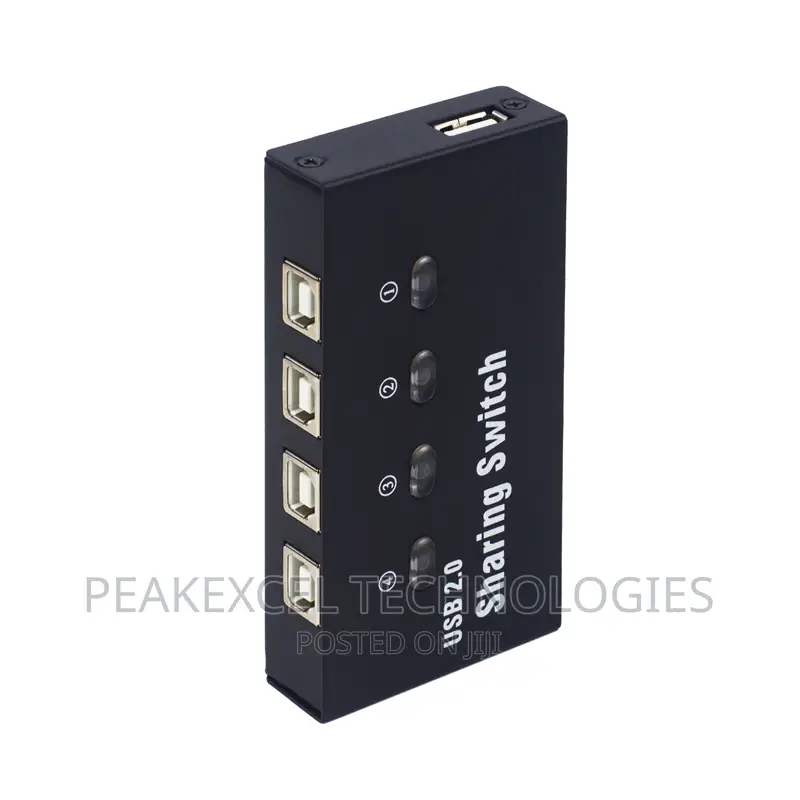 4 Port Printer Share/ Switch for Printers