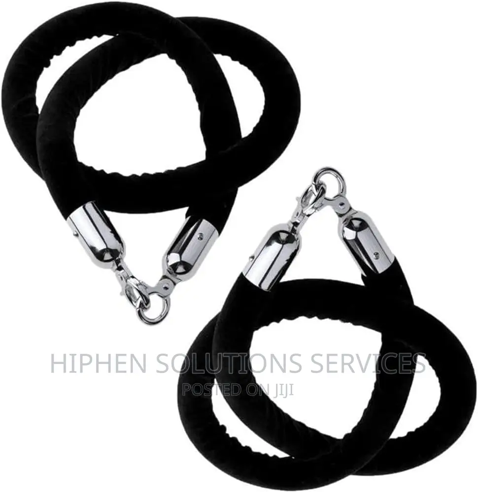 Black Barrier Rope For Wedding Hotel, Concerts