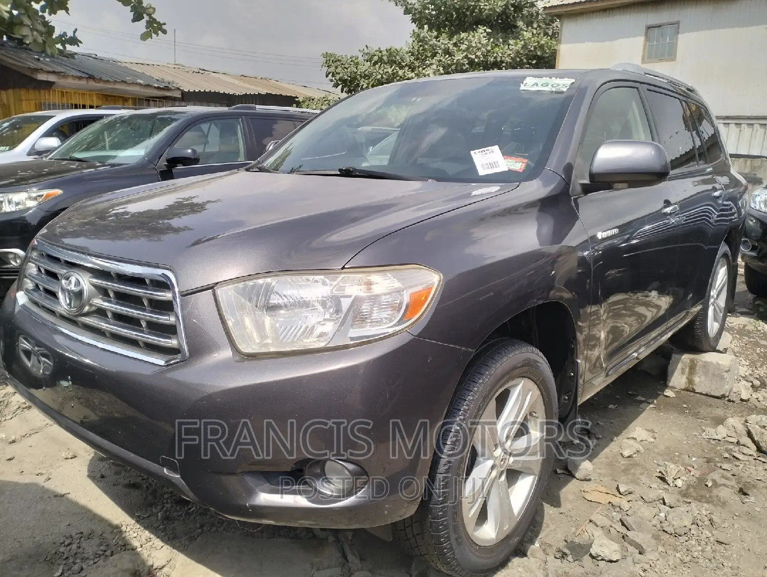 Toyota Highlander 2010 Gray
