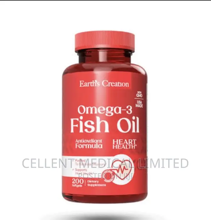 Omega -3 Fish Oil (200 Softgels)