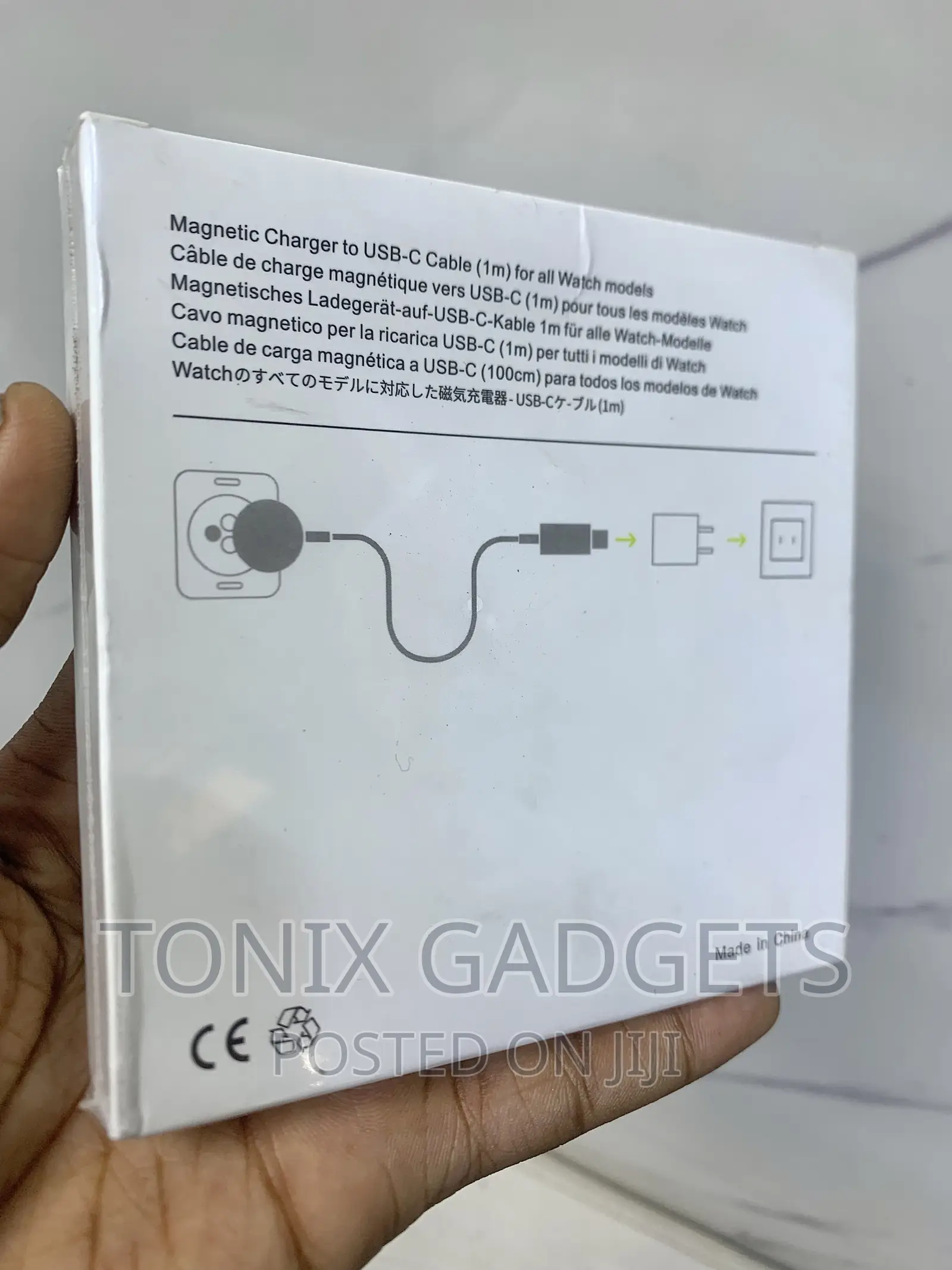 Iwatch Magnetic Fast Charger to USB-C Cable (1m)