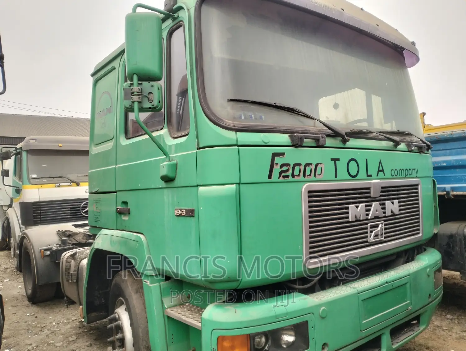 Man Diesel Truck 2000 (Cap and Chassis)
