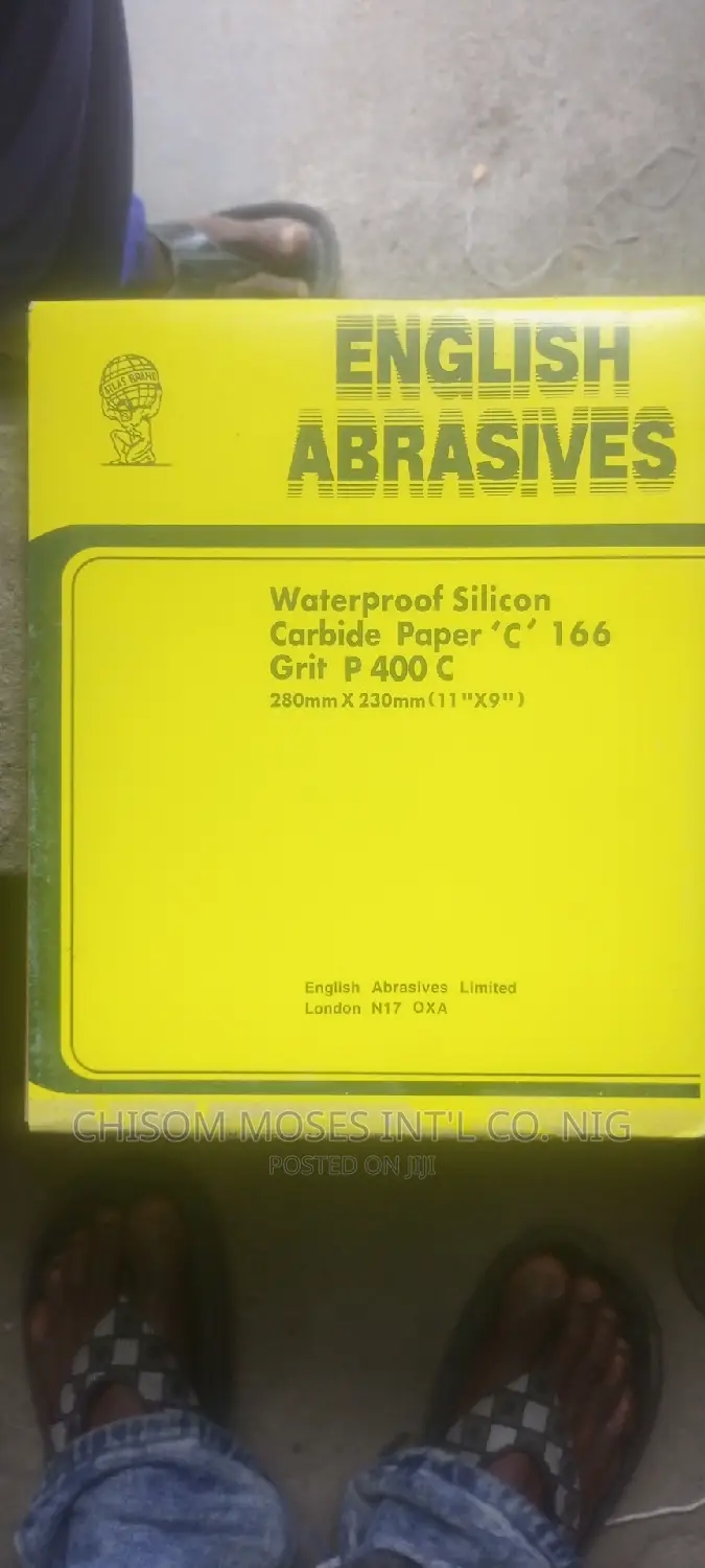 50pcs Waterproof Carbide Sandpaper 280mmx230mm (11"X9" )