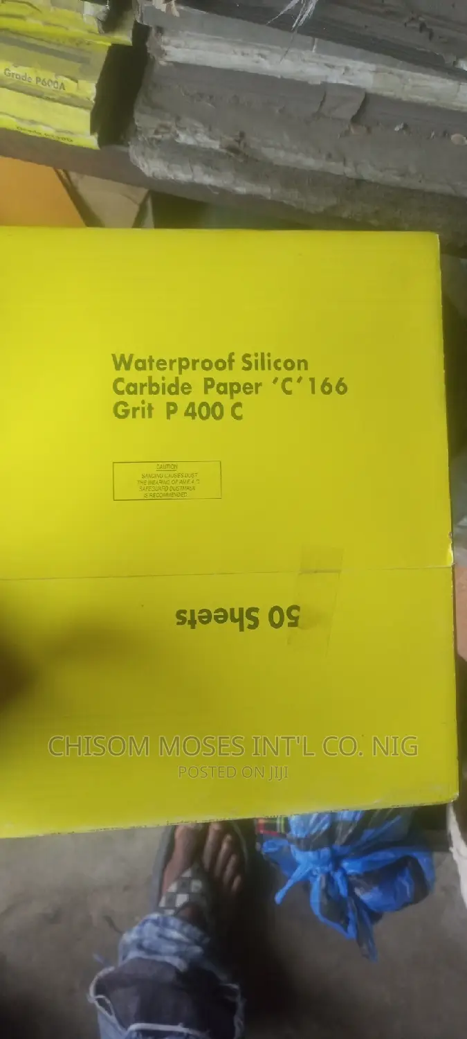 50pcs Waterproof Carbide Sandpaper 280mmx230mm (11"X9" )