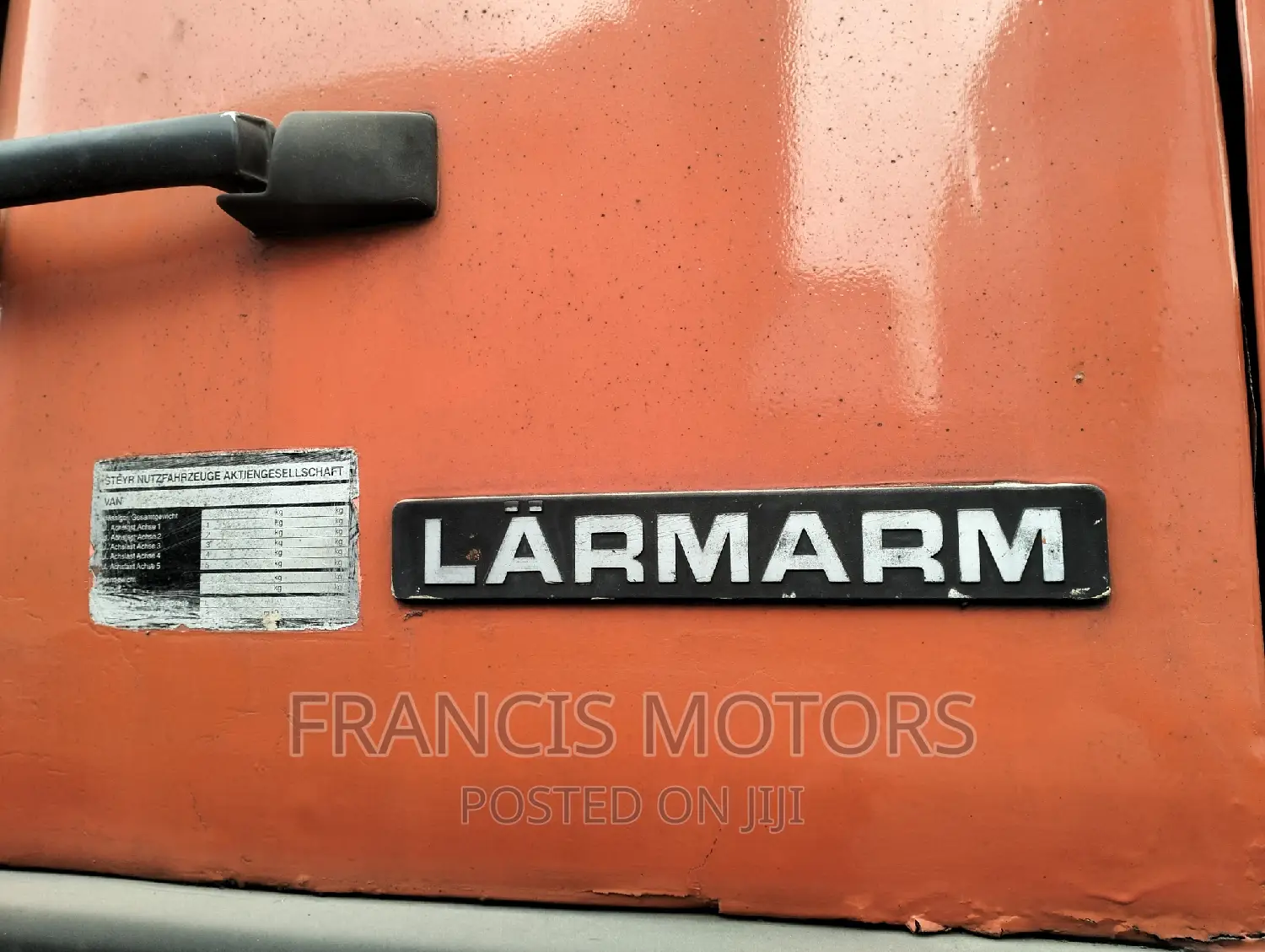 2000 Styer Truck Larmaram