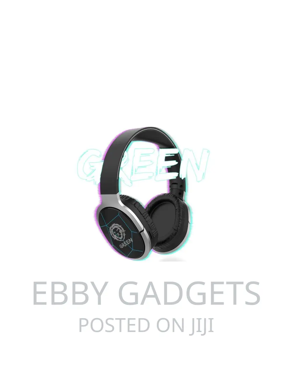 Green Lisbon Series Wireless on-Ear Headphones With Mic