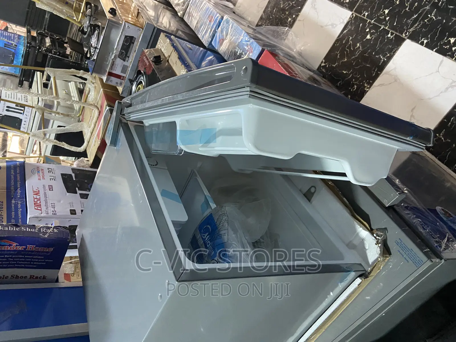 Midea 43 Litres Refrigerator (HS-65L) - Silver
