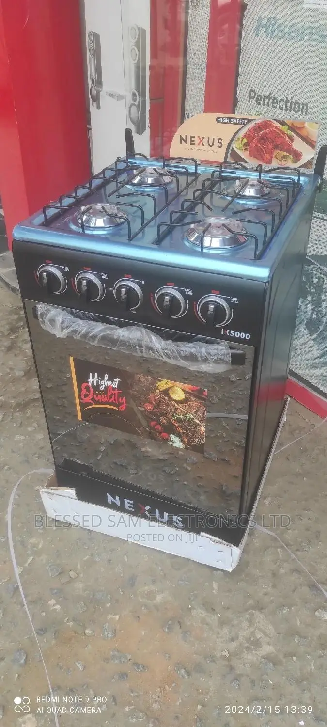 Nexus Cooker 4 Gas Burner Automatic Ignition With Oven>2 Yrs
