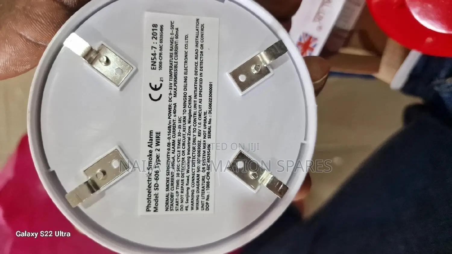 Chloride UK Photoelectric Smoke Detector