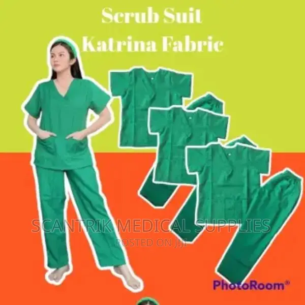 Pure Cotton Green Hospital Scrub
