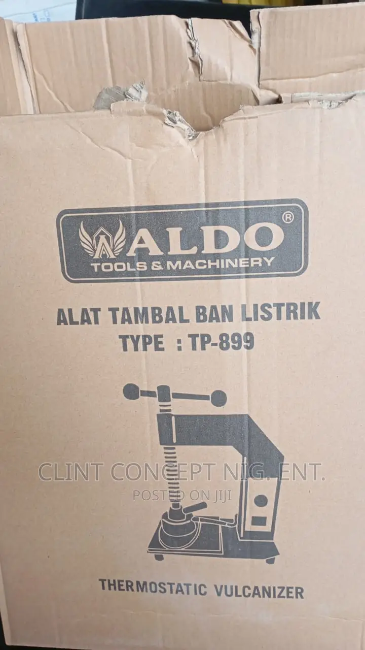 Brand New Aldo Thermostatic Vulcanizer Tube Patching Machine