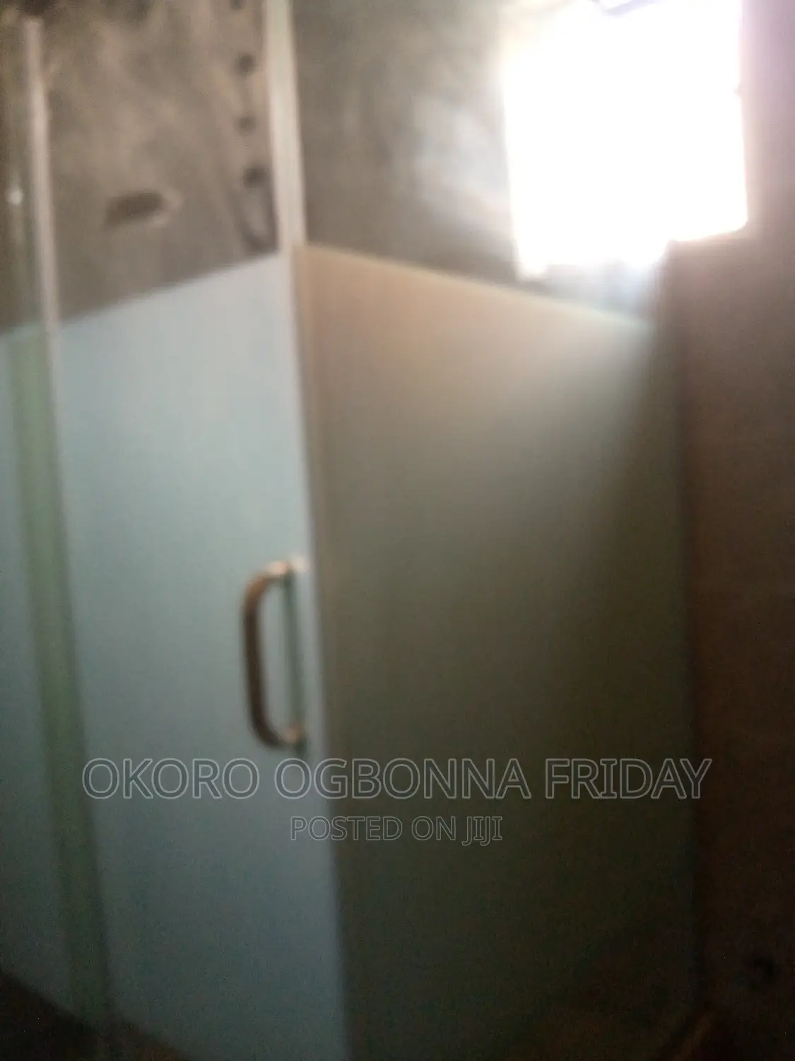 Shower Cubicle With Sticker
