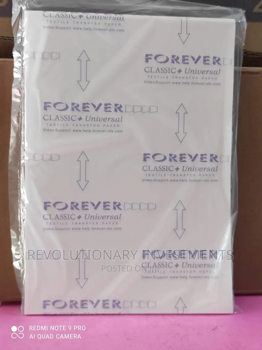 Forever Laser Light Transfer Paper