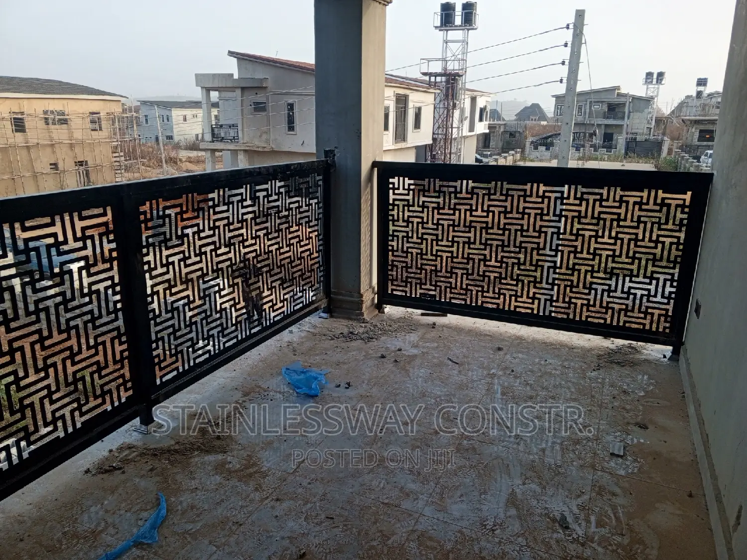 Lasercut Design Balcony Rail