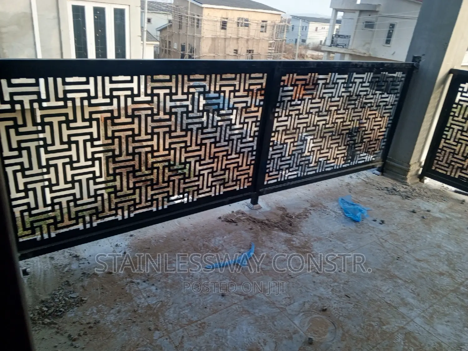 Lasercut Design Balcony Rail
