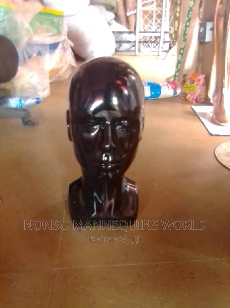 Male Mannequin Heads for Caps. Hats Etc