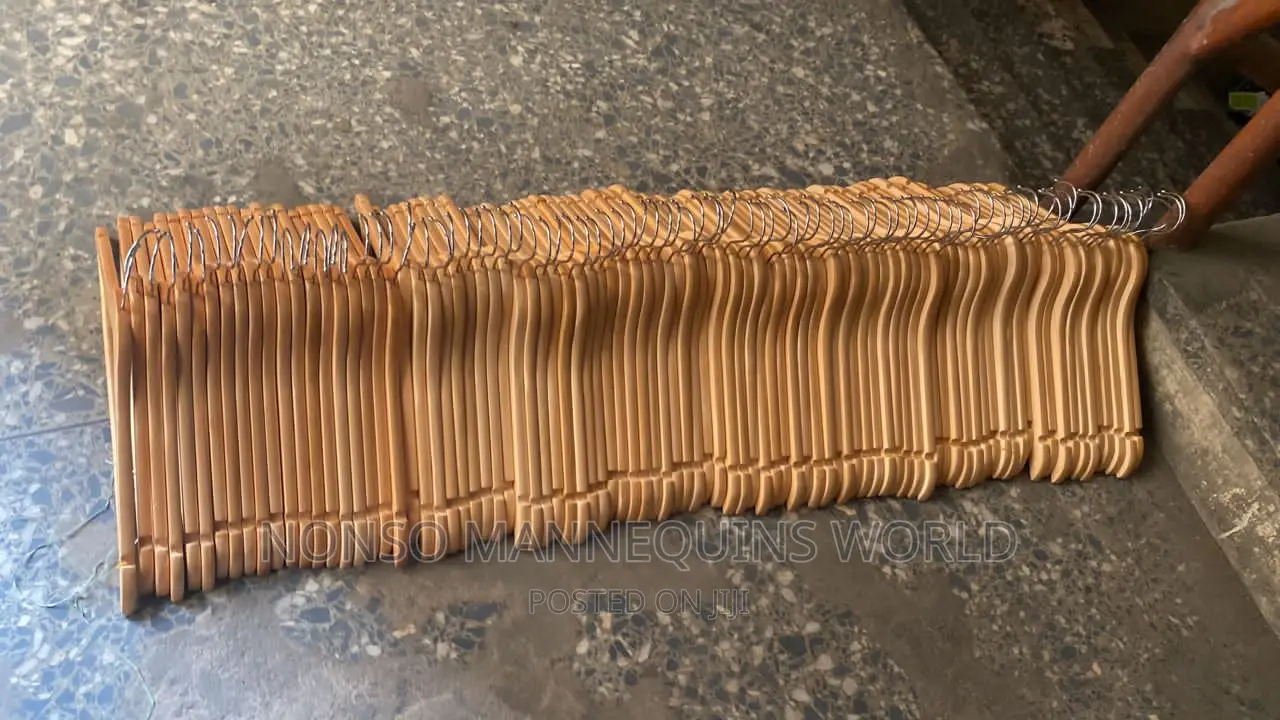Neat Newly Imported Wooden Hangers