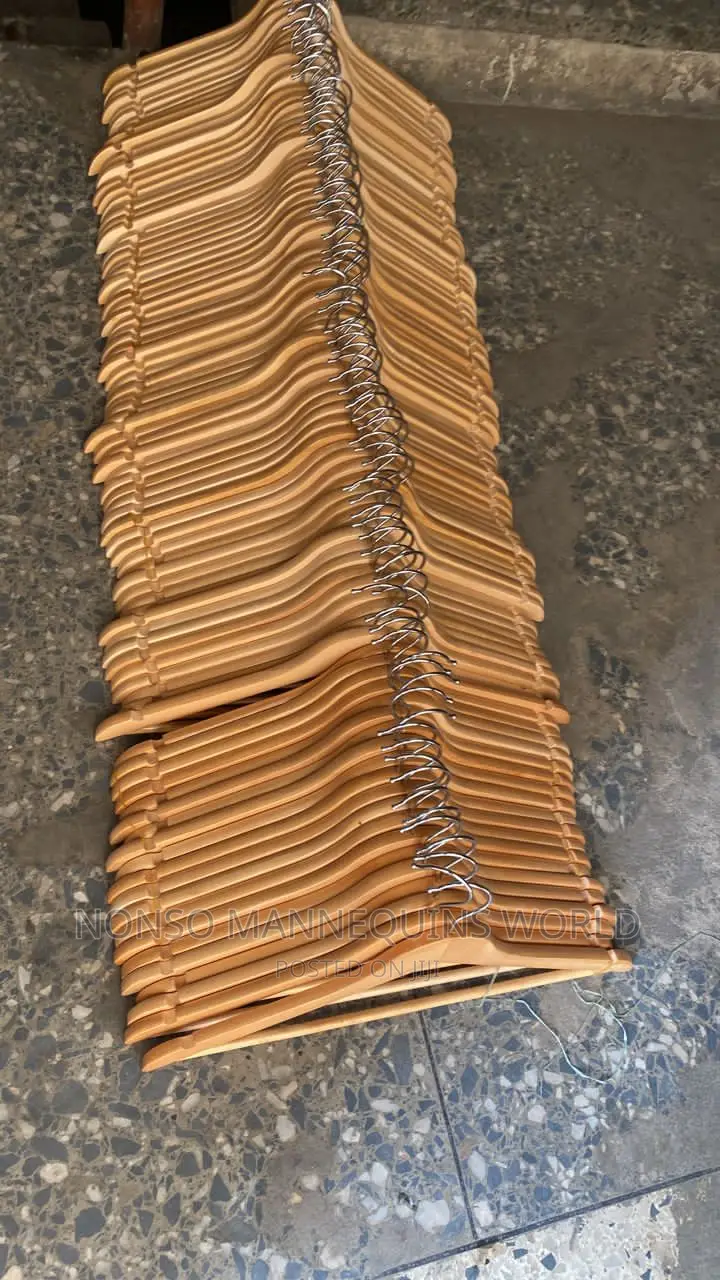 Neat Newly Imported Wooden Hangers