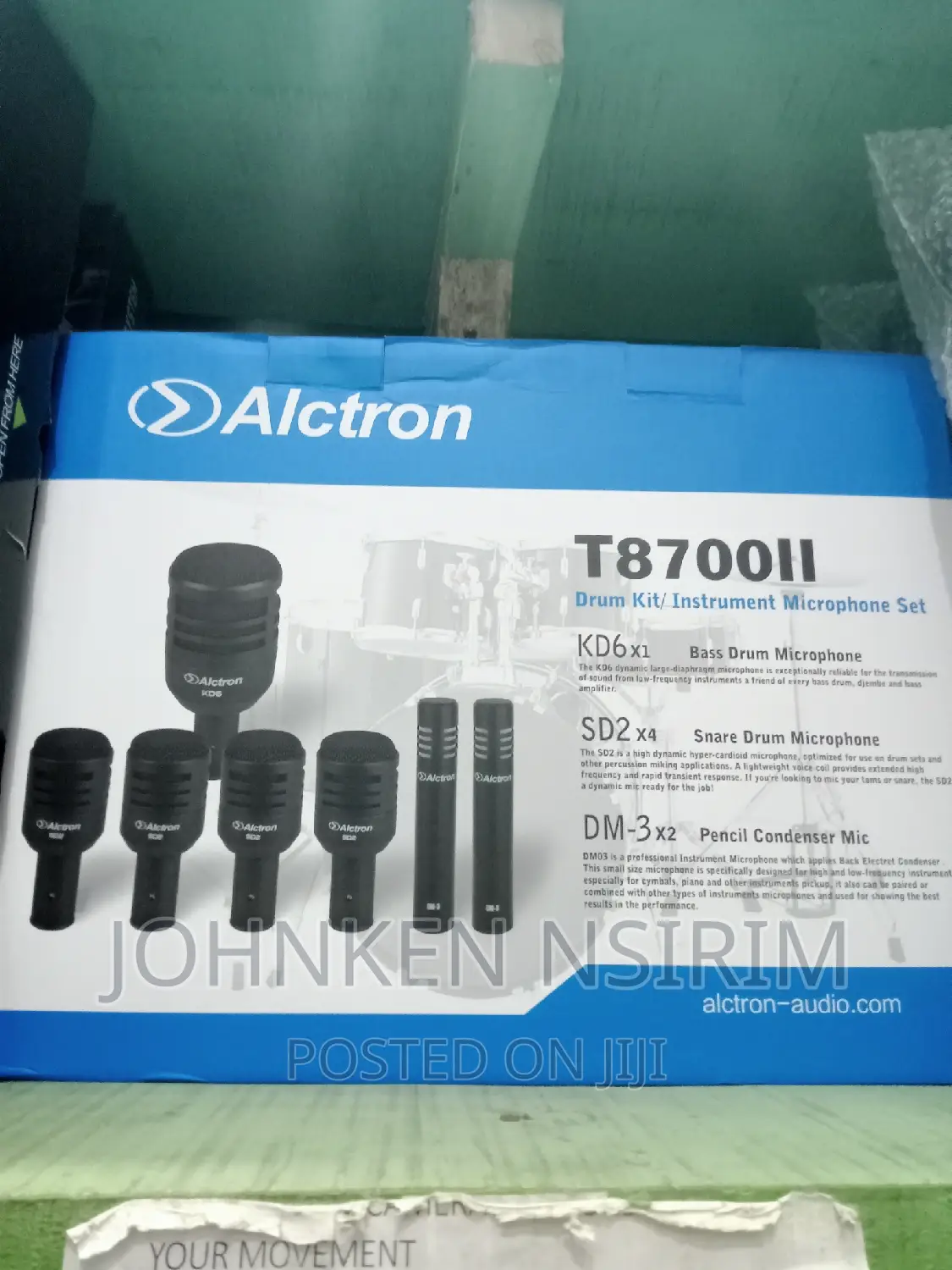 Original Alctron Drum Mic