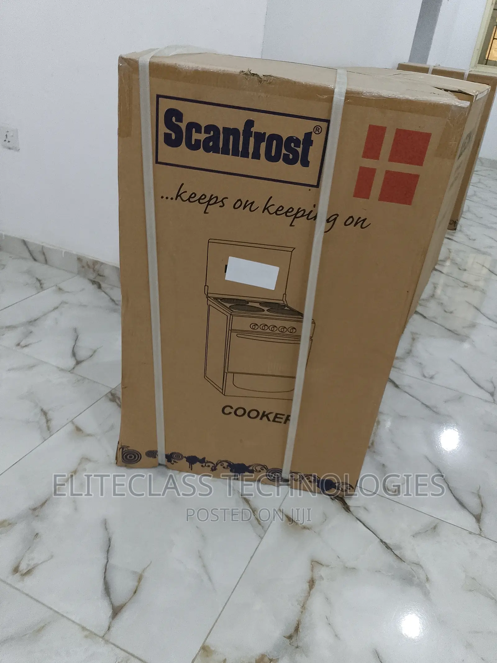 Scanfrost Stylish Design 4 Burner Gas Cooker CK-5400