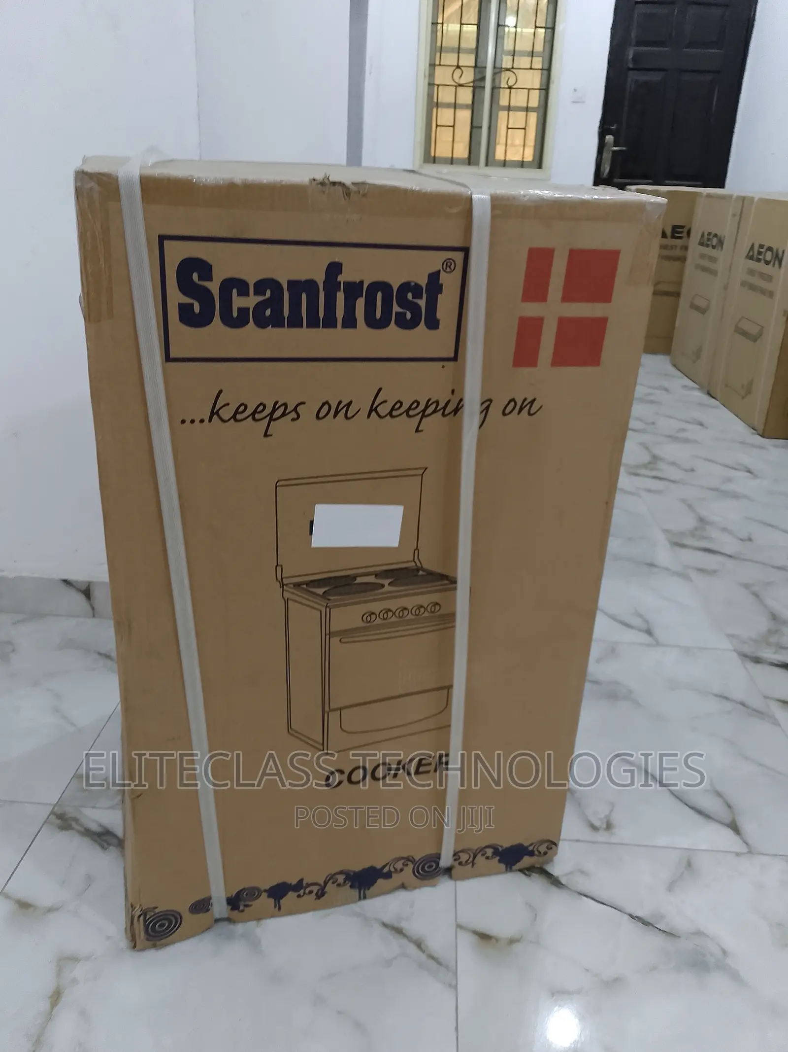 Scanfrost Smart 4 Burner Gas Cooker CK 5400