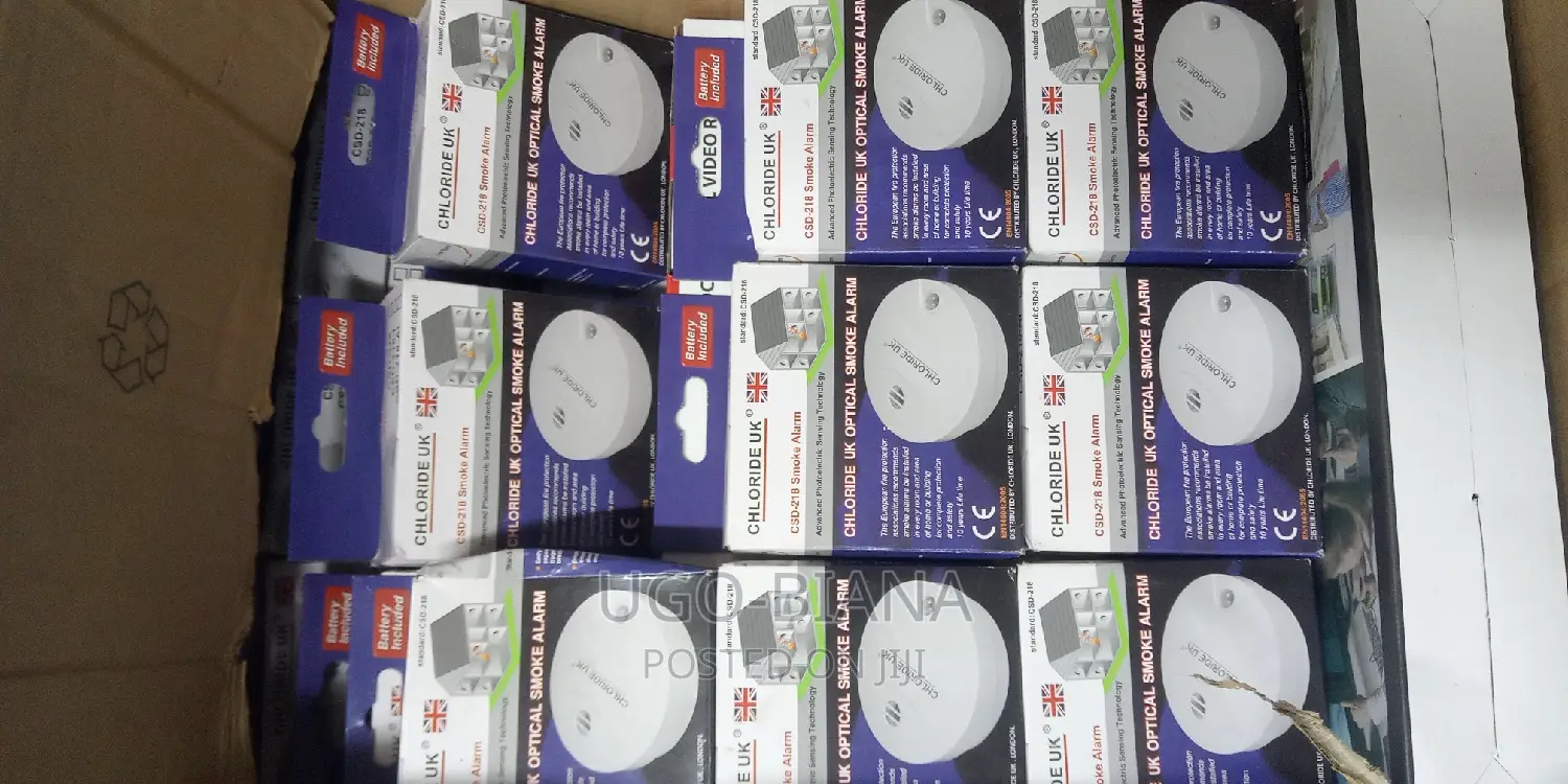 UK Chloride Smoke Alarm Detector Fire Alarm