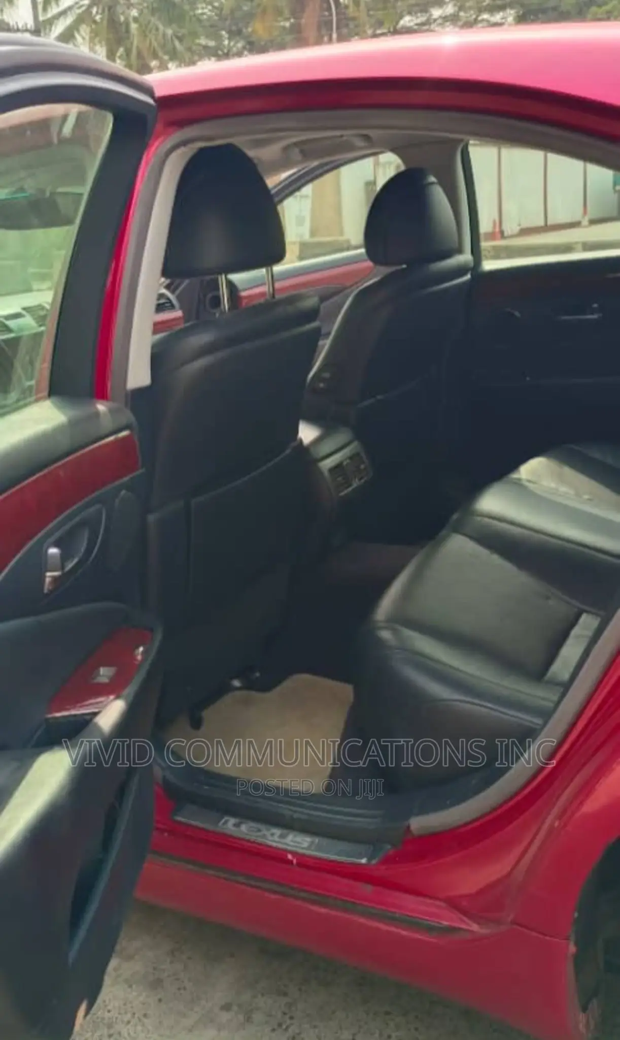 Lexus LS 460 L RWD 2008 Red